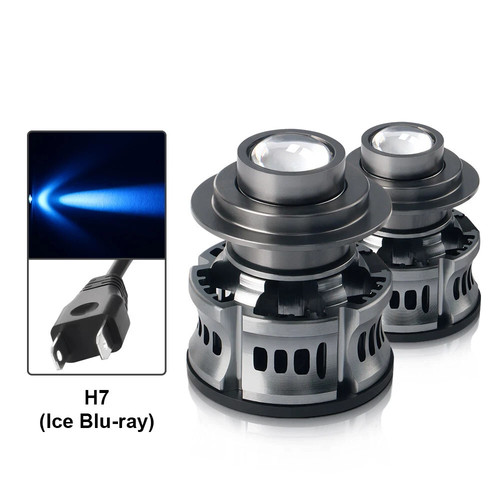 Kit led laser 80w - h7, blue