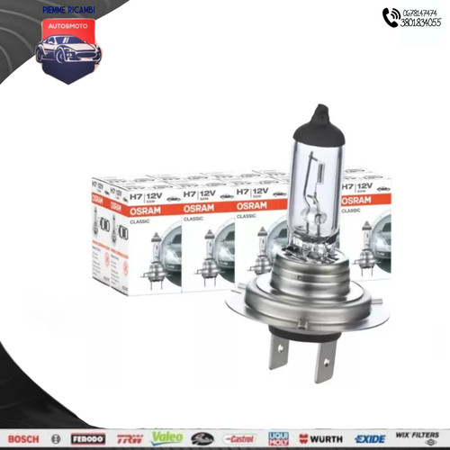 2pz lampade osram 12v 55w - osram, h7
