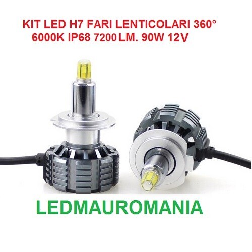Kit led 90w 12v faro - kit,